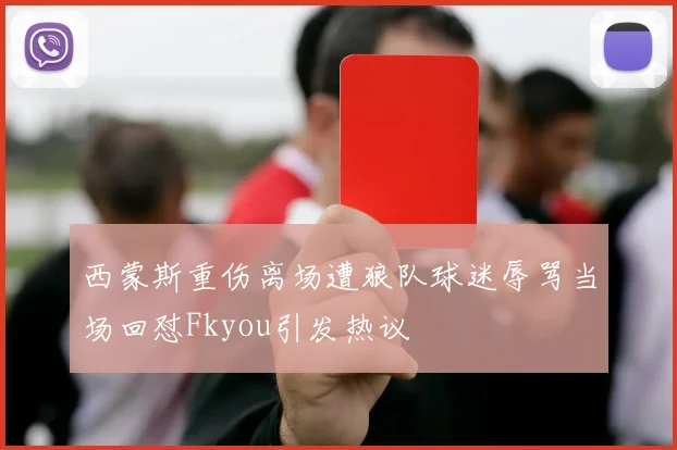 西蒙斯重伤离场遭狼队球迷辱骂当场回怼Fkyou引发热议